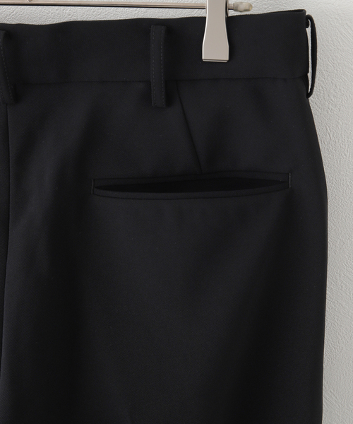 UNFOLLOW（アンフォロー）の「【FOLL / フォル】セミフレアウォッシャブルワードローブスラックス（スラックス・メンズ・ブラック/ベージュ・1/2/3）」の16枚目の写真