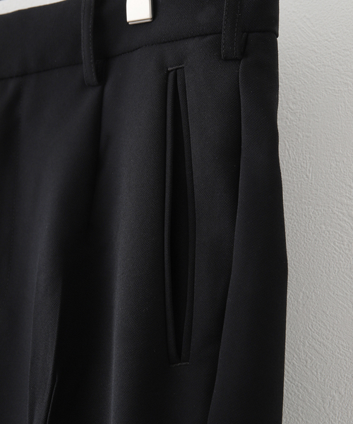 UNFOLLOW（アンフォロー）の「【FOLL / フォル】セミフレアウォッシャブルワードローブスラックス（スラックス・メンズ・ブラック/ベージュ・1/2/3）」の13枚目の写真