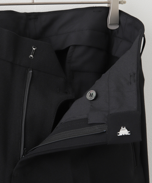 UNFOLLOW（アンフォロー）の「【FOLL / フォル】セミフレアウォッシャブルワードローブスラックス（スラックス・メンズ・ブラック/ベージュ・1/2/3）」の9枚目の写真