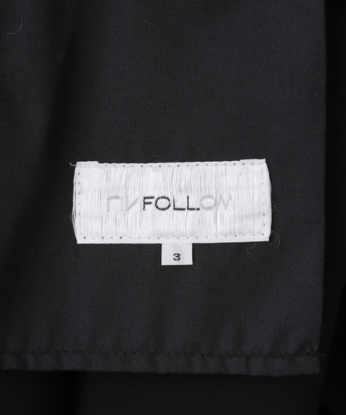 UNFOLLOW（アンフォロー）の「【FOLL / フォル】セミフレアウォッシャブルワードローブスラックス（スラックス・メンズ・ブラック/ベージュ・1/2/3）」の4枚目の写真