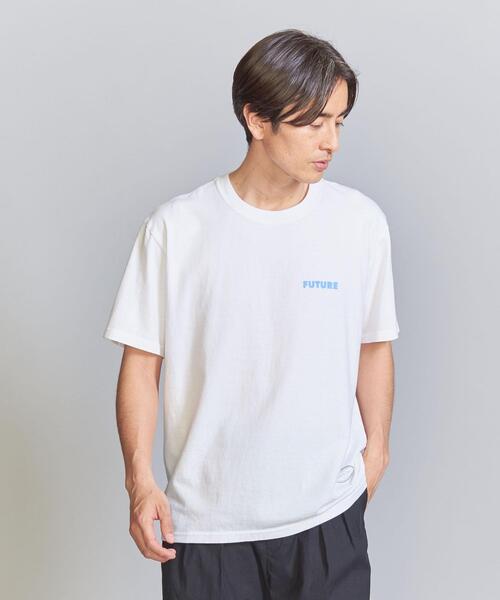 TANGTANG(タンタン)の「<TANGTANG> FONTS T/Tシャツ(Tシャツ/カットソー・メンズ・ホワイト・M/L/S/XL)」の1枚目の写真