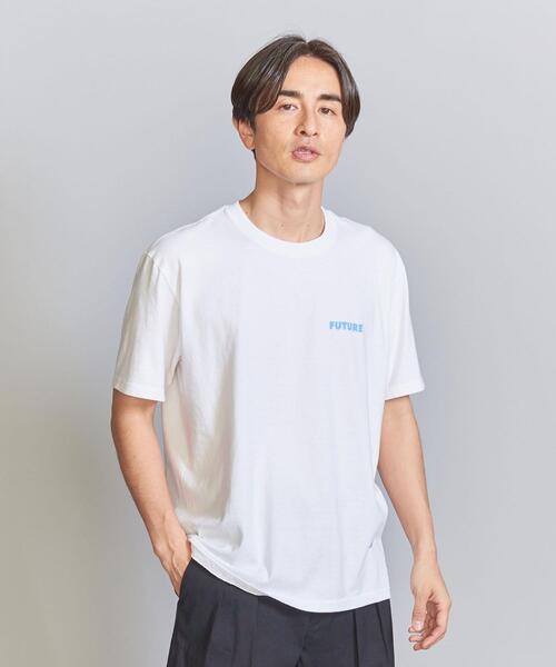 TANGTANG(タンタン)の「<TANGTANG> FONTS T/Tシャツ(Tシャツ/カットソー・メンズ・ホワイト・M/L/S/XL)」の5枚目の写真