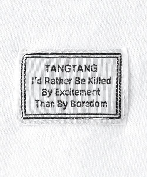 TANGTANG(タンタン)の「<TANGTANG> FONTS T/Tシャツ(Tシャツ/カットソー・メンズ・ホワイト・M/L/S/XL)」の16枚目の写真
