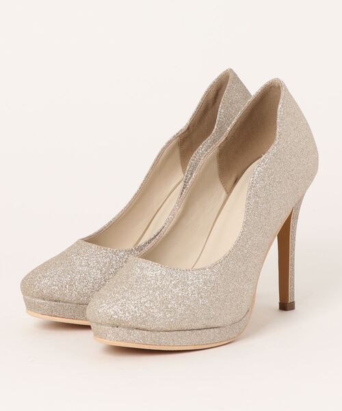 Miminy Piminy(ミミニー ピミニー)の「MiminyPiminy(ミミニーピミニー)10cmピンヒールシンプルストームパンプス(パンプス・レディース・ゴールド/シルバー/ブラック/ホワイト/ブラック系その他・L/S/M/LL)」の5枚目の写真