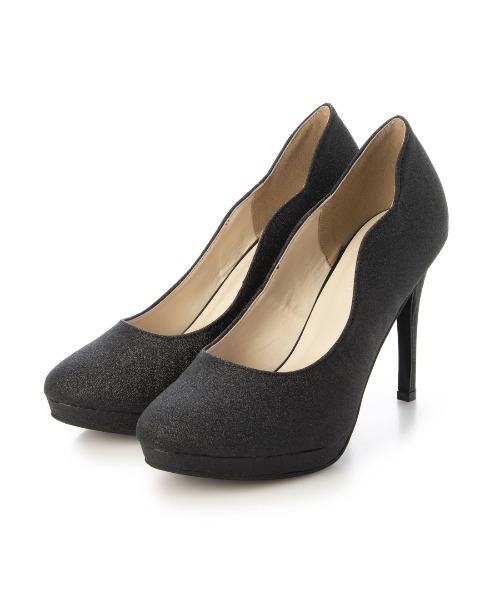 Miminy Piminy(ミミニー ピミニー)の「MiminyPiminy(ミミニーピミニー)10cmピンヒールシンプルストームパンプス(パンプス・レディース・ゴールド/シルバー/ブラック/ホワイト/ブラック系その他・L/S/M/LL)」の12枚目の写真