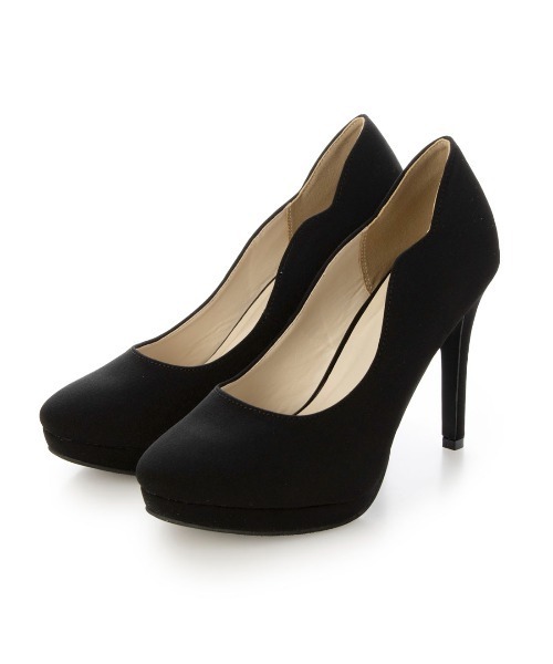 Miminy Piminy(ミミニー ピミニー)の「MiminyPiminy(ミミニーピミニー)10cmピンヒールシンプルストームパンプス(パンプス・レディース・ゴールド/シルバー/ブラック/ホワイト/ブラック系その他・L/S/M/LL)」の10枚目の写真