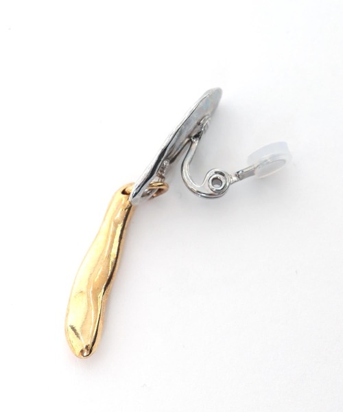 ADER(アデル)の「ADER / FRAGMENT double motif earring(ダブルモチーフイヤリング)(イヤリング・レディース・その他・FREE)」の9枚目の写真