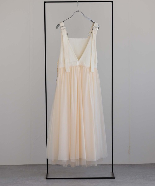 Anside（アンサイド）の「デニム×チュールジャンスカ