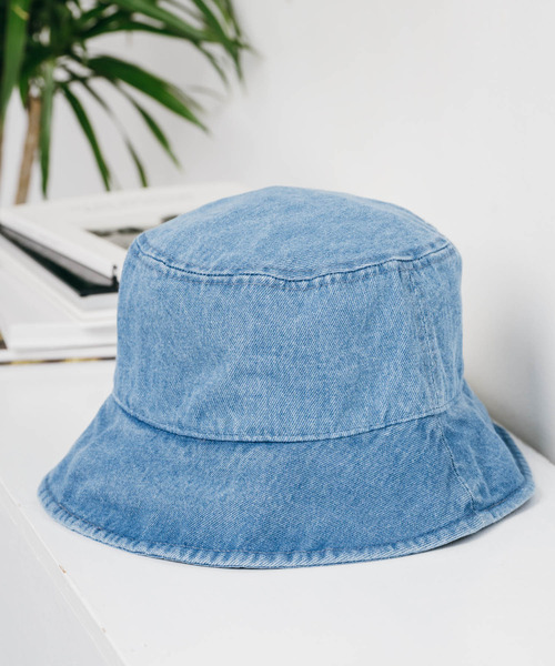 newhattan（ニューハッタン）の「NEWHATTAN ニューハッタン Bucket Hat denim デニムバケットハット（ハット・メンズ・ライトブルー/ブラック/ダークブルー/ブルー・M/L）」の14枚目の写真