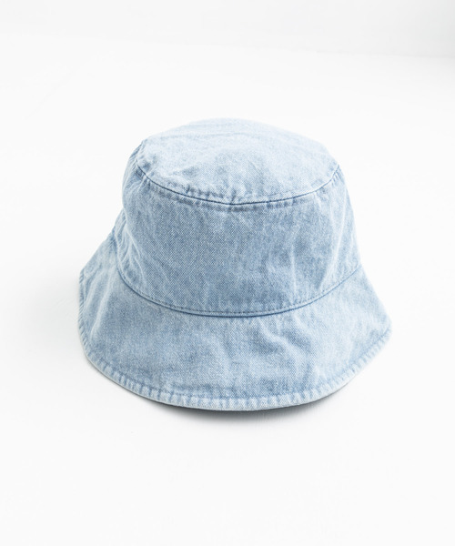 newhattan（ニューハッタン）の「NEWHATTAN ニューハッタン Bucket Hat denim デニムバケットハット（ハット・メンズ・ライトブルー/ブラック/ダークブルー/ブルー・M/L）」の19枚目の写真