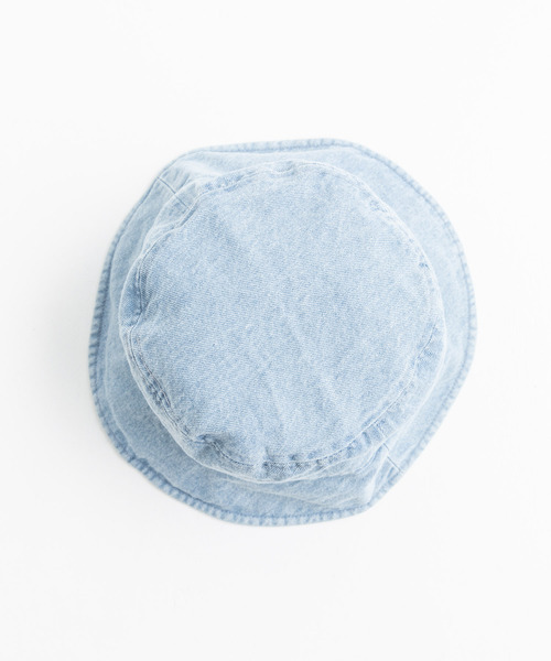 newhattan（ニューハッタン）の「NEWHATTAN ニューハッタン Bucket Hat denim デニムバケットハット（ハット・メンズ・ライトブルー/ブラック/ダークブルー/ブルー・M/L）」の21枚目の写真