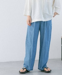 FORK&SPOON | FORK&SPOON　綿麻デニムパンツ(デニムパンツ)