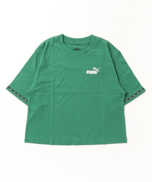 PUMA（プーマ）の「プーマ PUMA PUMA POWER Tape Tシャツ_（Tシャツ/カットソー・レディース・ブラック/ライラック/グリーン・S/L/XL/M）」の3枚目の写真