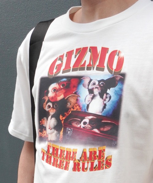 almo（アルモ）の「GIZMOプリントユニセックスBIGTシャツ/プリントTシャツ(RO)（Tシャツ/カットソー・レディース・オフホワイト/ブラック・FREE）」の22枚目の写真