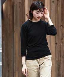 KRIFF MAYER（クリフメイヤー）の「ヘビーリップル7分袖Tシャツ（Tシャツ/カットソー）」