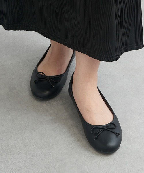 セール】ふわっと軽くて歩きやすい！【SETUP7】ラウンドトゥバレエ