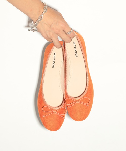 SETUP7(セットアップセブン)の「ふわっと軽くて歩きやすい!【SETUP7】ラウンドトゥバレエシューズ JIP(バレエシューズ・レディース・ベージュ/オレンジ/レオパード/ブラック/シルバー/ブラック系その他2・M/L/S)」の15枚目の写真