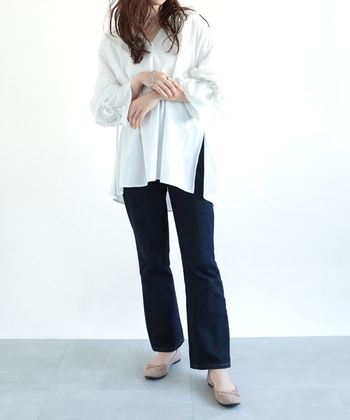 SETUP7(セットアップセブン)の「ふわっと軽くて歩きやすい!【SETUP7】ラウンドトゥバレエシューズ JIP(バレエシューズ・レディース・ベージュ/オレンジ/レオパード/ブラック/シルバー/ブラック系その他2・M/L/S)」の13枚目の写真