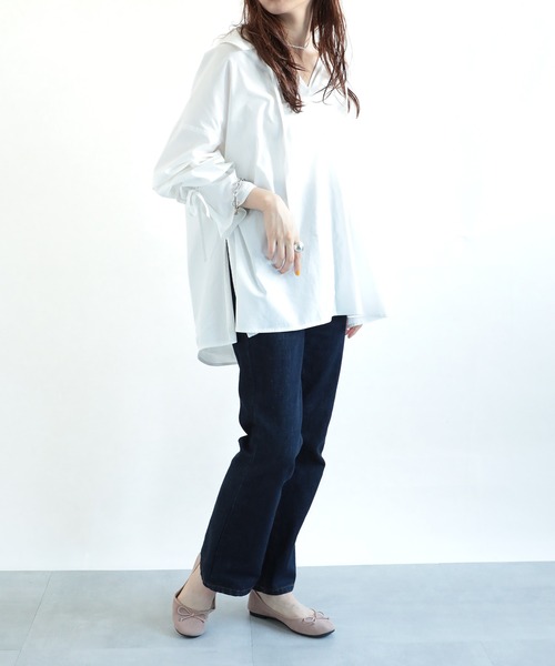 SETUP7(セットアップセブン)の「ふわっと軽くて歩きやすい!【SETUP7】ラウンドトゥバレエシューズ JIP(バレエシューズ・レディース・ベージュ/オレンジ/レオパード/ブラック/シルバー/ブラック系その他2・M/L/S)」の12枚目の写真