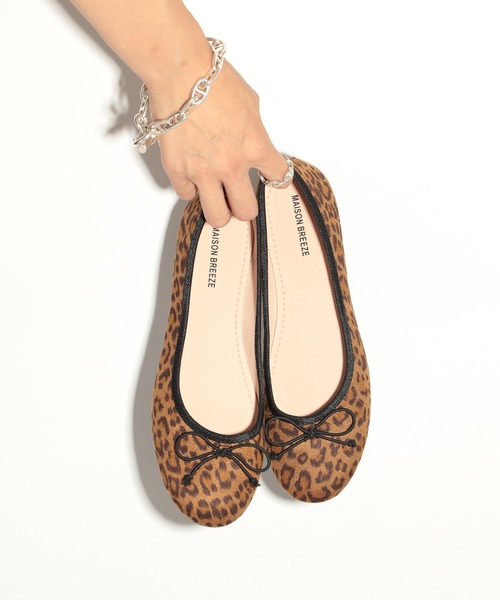 SETUP7(セットアップセブン)の「ふわっと軽くて歩きやすい!【SETUP7】ラウンドトゥバレエシューズ JIP(バレエシューズ・レディース・ベージュ/オレンジ/レオパード/ブラック/シルバー/ブラック系その他2・M/L/S)」の18枚目の写真