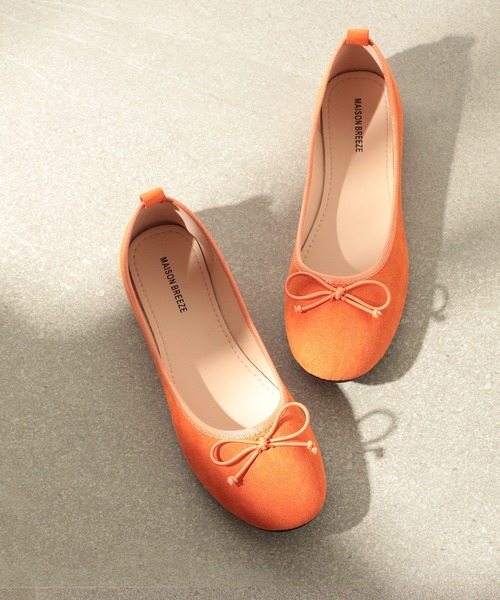 SETUP7(セットアップセブン)の「ふわっと軽くて歩きやすい!【SETUP7】ラウンドトゥバレエシューズ JIP(バレエシューズ・レディース・ベージュ/オレンジ/レオパード/ブラック/シルバー/ブラック系その他2・M/L/S)」の21枚目の写真