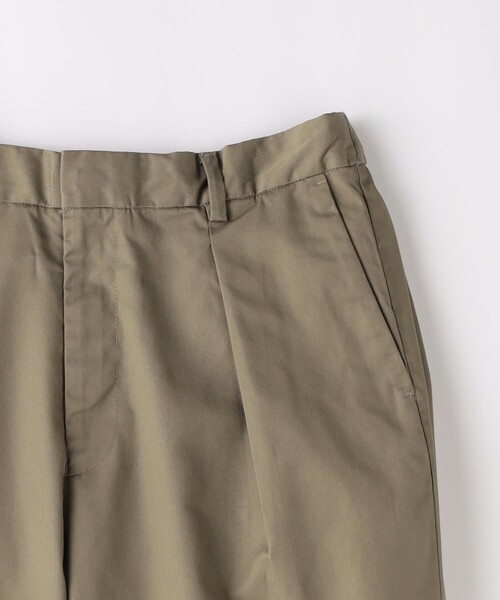green label relaxing(グリーンレーベルリラクシング)の「Morley T/Cツイル 1プリーツ テーパード パンツ(その他パンツ・メンズ・モカ・S/L/M)」の8枚目の写真