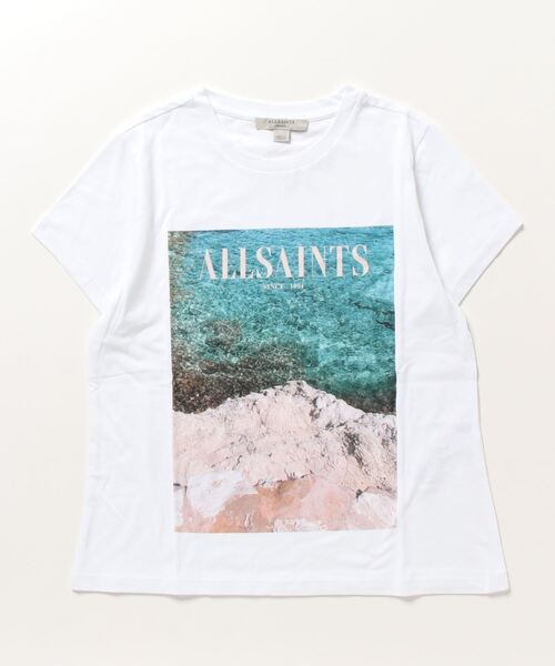 ALLSAINTS(オールセインツ)の「RIONI GRACE T-SHIRT | RIONI GRACE Tシャツ(Tシャツ/カットソー・レディース・ホワイト・S/M/XS)」の3枚目の写真