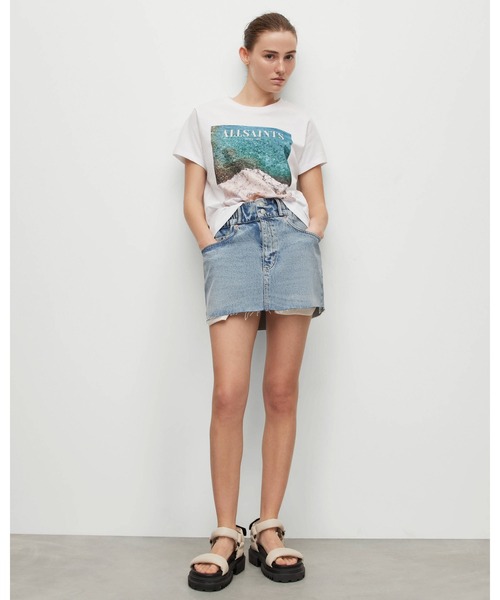 ALLSAINTS(オールセインツ)の「RIONI GRACE T-SHIRT | RIONI GRACE Tシャツ(Tシャツ/カットソー・レディース・ホワイト・S/M/XS)」の5枚目の写真