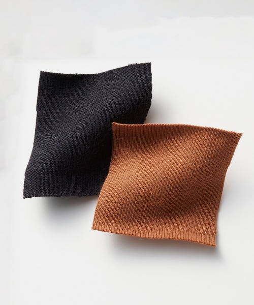 フェリシモMama(フェリシモママ)の「Moredde わた入り吸水速乾パッドと防水布で漏れにくい 綿混授乳ブラキャミソール(マタニティウェア/グッズ・レディース・ブラック/キャメル・MEDIUM/LARGE/X-LARGE)」の4枚目の写真