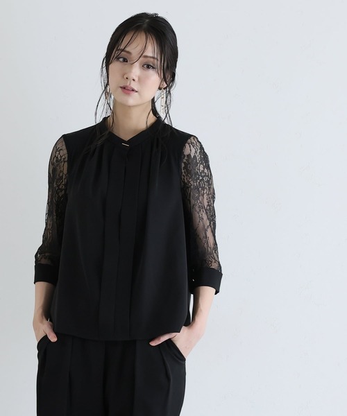 PourVous(プールヴー)の「セットアップ パーティー パンツドレス 結婚式&タイト カフス 大きいサイズ フォーマル ロング丈 オケージョンドレス 同窓会 お呼ばれ 七五三 ママ お宮参り 学校行事 二次会 成人式(パンツドレス・レディース・モカ/ネイビー/ブラック/ベージュ/ブルー系その他/グレー・S/M/L/XL/XXL)」の13枚目の写真