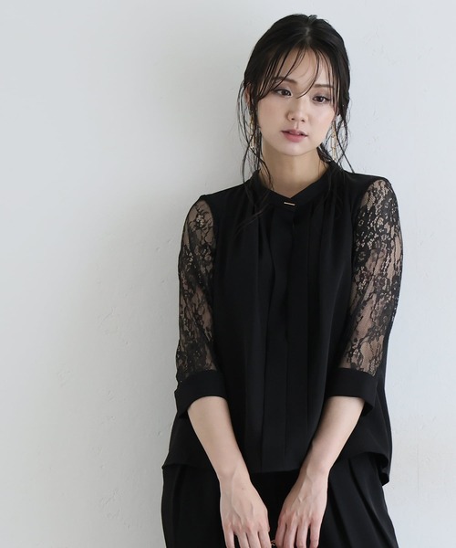 PourVous(プールヴー)の「セットアップ パーティー パンツドレス 結婚式&タイト カフス 大きいサイズ フォーマル ロング丈 オケージョンドレス 同窓会 お呼ばれ 七五三 ママ お宮参り 学校行事 二次会 成人式(パンツドレス・レディース・モカ/ネイビー/ブラック/ベージュ/ブルー系その他/グレー・S/M/L/XL/XXL)」の16枚目の写真