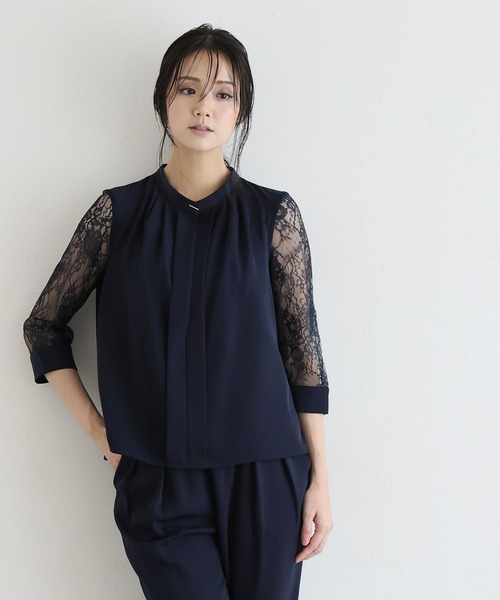 PourVous(プールヴー)の「セットアップ パーティー パンツドレス 結婚式&タイト カフス 大きいサイズ フォーマル ロング丈 オケージョンドレス 同窓会 お呼ばれ 七五三 ママ お宮参り 学校行事 二次会 成人式(パンツドレス・レディース・モカ/ネイビー/ブラック/ベージュ/ブルー系その他/グレー・S/M/L/XL/XXL)」の19枚目の写真