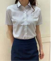 TOKYO SHIRTS | 形態安定ノーアイロン ワイド衿 半袖ビジネスワイシャツ(ビジネスシャツ)