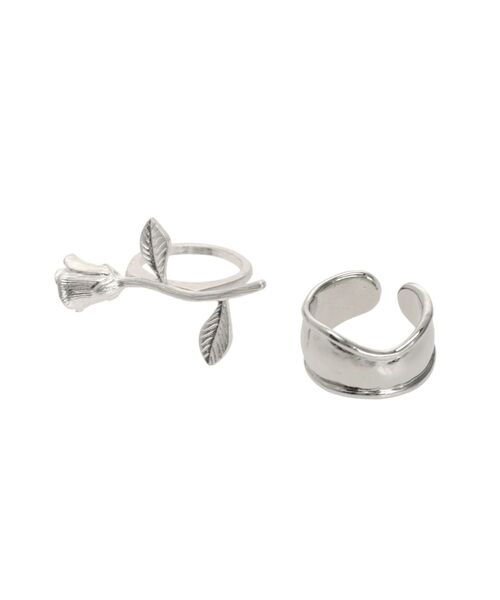 jouetie（ジュエティ）の「ローズ2セットリング（リング・レディース・ゴールド/シルバー・FREE）」の2枚目の写真