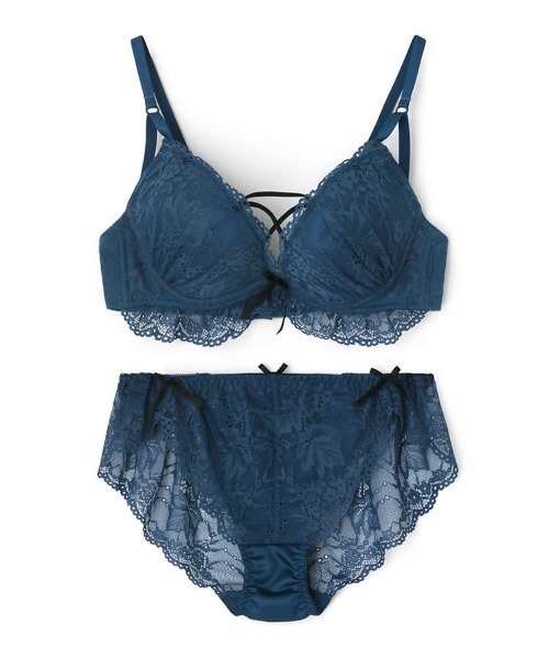 下着・アンダーウェア nori-11 northerly (ノーザリー) カシュクール脇高 ブラ＆ショーツセット