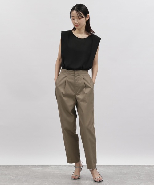 LAKOLE（ラコレ）の「カービーパンツ / 704919（チノパンツ・レディース・カーキ/ブラック/ベージュ・SMALL/MEDIUM）」の14枚目の写真