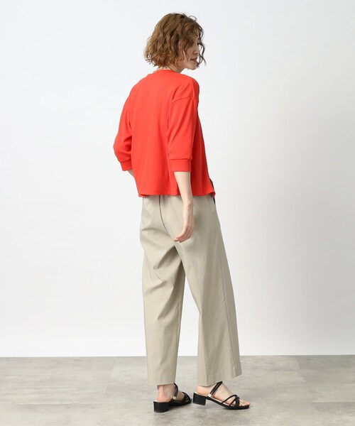 grove（グローブ）の「◆ぐんぐん伸びる！麻混ハイパーストレッチマリンパンツ（その他パンツ・レディース・ブラック/ベージュ/ブルー・01/02/03/04/05）」の18枚目の写真