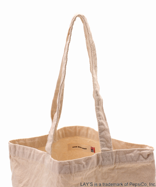 plage（プラージュ）の「Lays logo tote バッグ（トートバッグ・レディース・アイボリー・FREE）」の9枚目の写真
