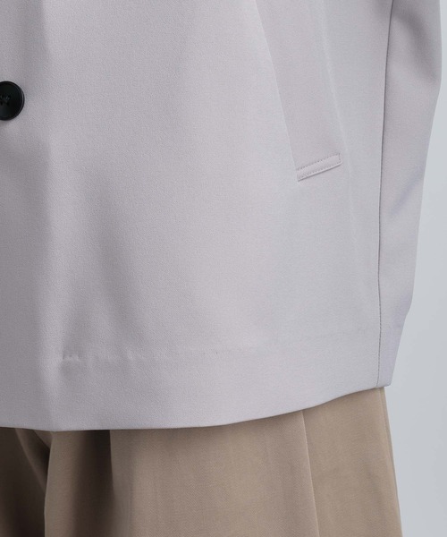 HARE（ハレ）の「【SETUP対応】TRオーバーダブルジャケット(HARE)（テーラードジャケット・メンズ・グレー/ブラック/ブラウン・SMALL/MEDIUM）」の18枚目の写真