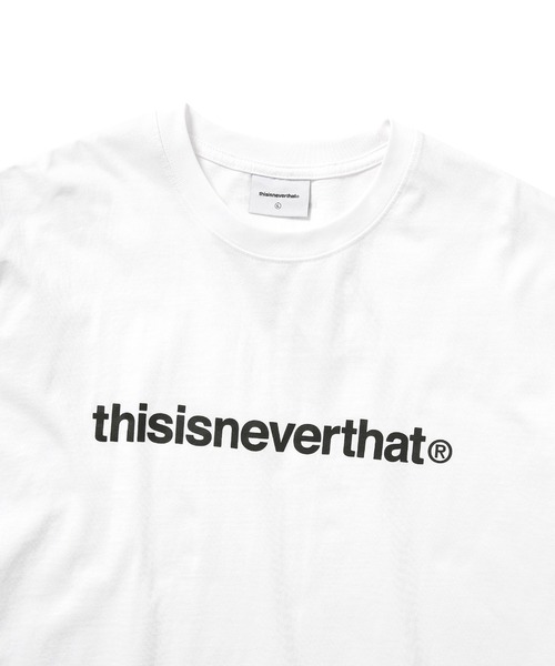 T-Logo Tee（Tシャツ/カットソー）｜thisisneverthat