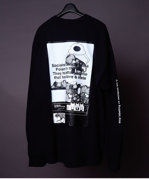 AFYF（エーエフワイエフ）の「【AFYF】AFYF Souvenir Long Sleeve T-Shirt "No.2" by GILDAN Ultra Cotton 6.0oz / AFYFスーベニア ロングスリーブ Tシャツ "No.2" ギルダンウルトラ コットン 6.0oz AFYF グラフィック by ロフトスキー（Tシャツ/カットソー・メンズ・ホワイト系その他/ブラック系その他/ホワイト系その他2/ホワイト系その他3/ホワイト系その他4/ブラック系その他2/ブラック系その他3/ブラック系その他4/ホワイト系その他5/ブラック系その他5/ブラック系その他6/ホワイト系その他6/ブラック系3/ブラック系/ブラック系1/ブラック系2/ホワイト系/ホワイト系1/ホワイト系2/ホワイト系3・LARGE/X-LARGE）」の11枚目の写真
