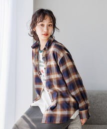 niko and... | 40ビエラレピアチェックシャツ(シャツ/ブラウス)