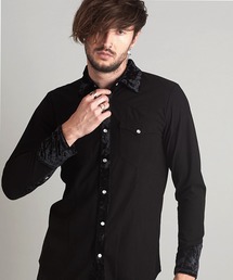 【NO ID.】Cleric Western Shirt / クレリック ウエスタン シャツ