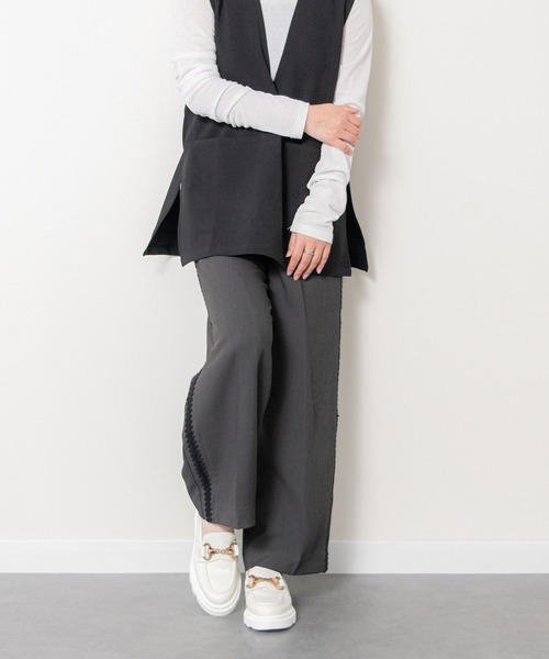 Luca Grossi（ルーカグロッシ）の「【Luca Grossi】ワントーンビットローファー(L31617)（ローファー・レディース・ブラック系その他/アイボリー/ブラック・37/38/36/39/35）」の8枚目の写真