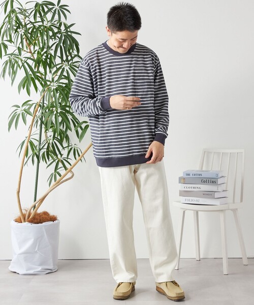 SHIPS any（シップス エニィ）の「【SHIPS any別注】BROOKLYN OVERALLS : レギュラーフィット デニムパンツ◇（デニムパンツ・メンズ・オフホワイト/ネイビー/ブラック・LARGE/X-SMALL/MEDIUM/SMALL）」の18枚目の写真