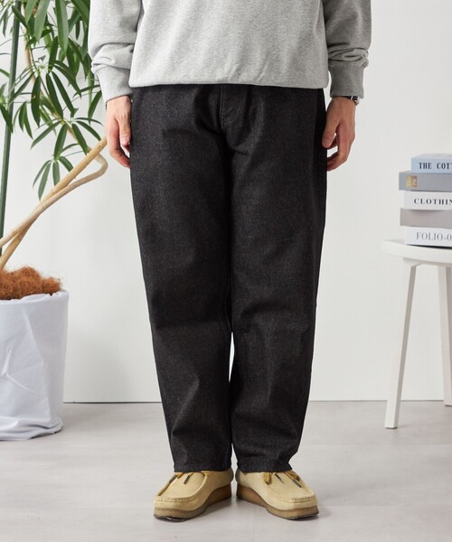 SHIPS any（シップス エニィ）の「【SHIPS any別注】BROOKLYN OVERALLS : レギュラーフィット デニムパンツ◇（デニムパンツ・メンズ・オフホワイト/ネイビー/ブラック・LARGE/X-SMALL/MEDIUM/SMALL）」の20枚目の写真