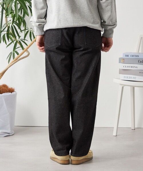 SHIPS any（シップス エニィ）の「【SHIPS any別注】BROOKLYN OVERALLS : レギュラーフィット デニムパンツ◇（デニムパンツ・メンズ・オフホワイト/ネイビー/ブラック・LARGE/X-SMALL/MEDIUM/SMALL）」の22枚目の写真