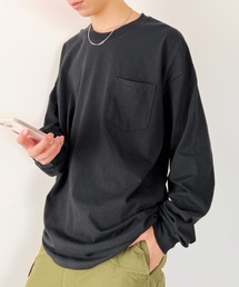 GILDAN | GILDAN(ギルダン)/ポケ付ロンTEE ビッグ シルエット コットン100% スーパーオーバー サイズ展開豊富 6.0オンス(Tシャツ/カットソー)