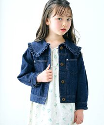 【WEB限定】 衿付きデニムジャケット
