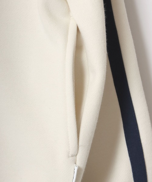 【セール】BEN DAVIS/ベンデイビス LINE HALF ZIP/オーバーサイズ 裏起毛 ロゴ ワンポイント刺繍 ハーフジップ スウェット トレーナー/ラインジャージ（スウェット）｜BEN DAVIS（ベンデイビス）